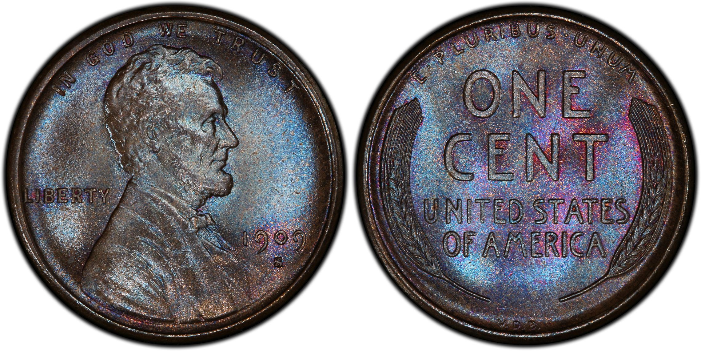 Vintage wheat pennies and proof coins worth money